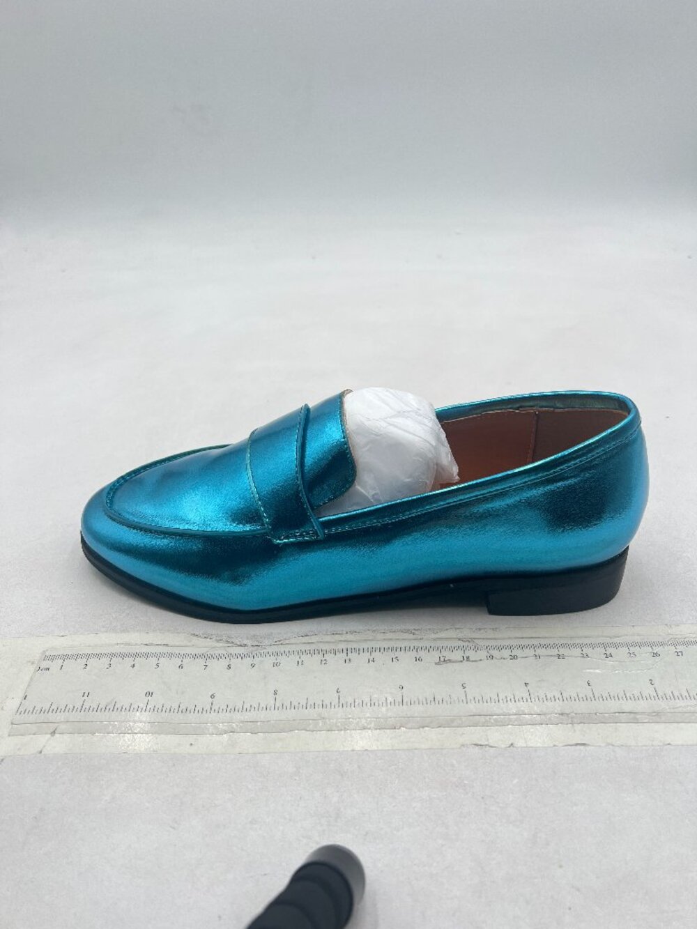 YDN Blue Comfortable Closed Toe Loafers Slip On Low Heels Versatile Shoes
